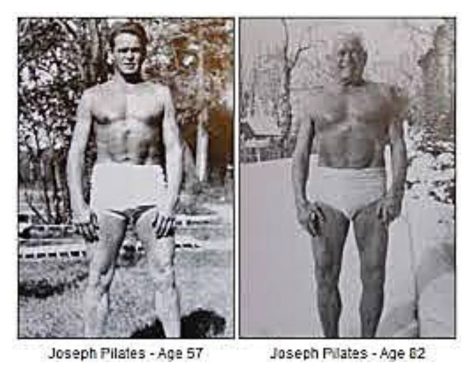 Joseph Pilates a 57 e 82 anni